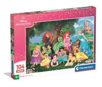 Opakowanie Puzzle Super 104 Princess 25019