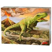 Opakowanie Puzzle sześcienne Dinozaury