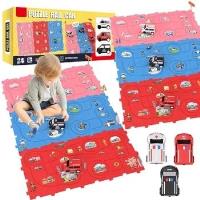 Opakowanie Puzzle tor przeszkód ambulans straż