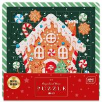 Opakowanie Puzzle w ramce 49 Gingerbread House