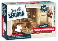 Puzzle Wspomnienia Gra dla Seniora. Wydawca: Kangur. SmakLiter.pl Opakowanie Puzzle Wspomnienia Gra dla Seniora