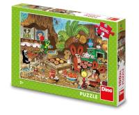 Puzzle XL 100 Krecik i parasol. Wydawca: Dino Toys. SmakLiter.pl Opakowanie Puzzle XL 100 Krecik i parasol