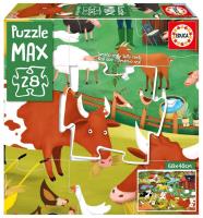 Puzzle XL 28 Farma. Wydawca: Educa. SmakLiter.pl Opakowanie Puzzle XL 28 Farma