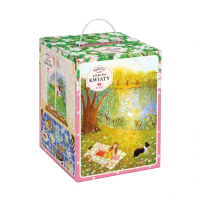 Puzzlove CzuCzu Czas na kwiaty. Wydawca: Bright Junior Media. SmakLiter.pl Opakowanie Puzzlove CzuCzu Czas na kwiaty