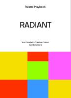 Okładka książki Radiant. Palette Playbook