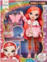 Rainbow High Sparkle&Shine Doll - Coral. Wydawca: MGA. SmakLiter.pl Opakowanie Rainbow High Sparkle&Shine Doll - Coral