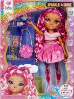 Rainbow High Sparkle&Shine Doll - Pink. Wydawca: MGA. SmakLiter.pl Opakowanie Rainbow High Sparkle&Shine Doll - Pink