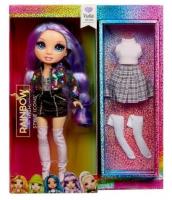 Opakowanie Rainbow High - Violet Doll