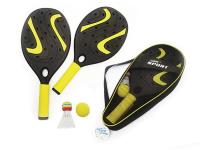 Rakietki do tenisa Sportox Kids w pokrowcu. Wydawca: Artyk. SmakLiter.pl Opakowanie Rakietki do tenisa Sportox Kids w pokrowcu