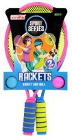 Rakietki do tenisa z akcesoriami. Wydawca: Mega Creative. SmakLiter.pl Opakowanie Rakietki do tenisa z akcesoriami