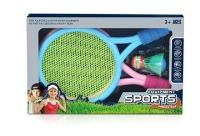 Rakietki do tenisa z lotką. Wydawca: Artyk. SmakLiter.pl Opakowanie Rakietki do tenisa z lotką