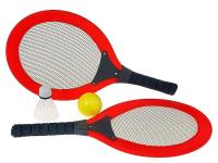 Rakietki z lotką i piłką do tenisa. Wydawca: ADAR. SmakLiter.pl Opakowanie Rakietki z lotką i piłką do tenisa
