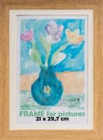 Ramka drewniana Paint czarna 25,5x34x5cm. Wydawca: Fandy. SmakLiter.pl Opakowanie Ramka drewniana Paint czarna 25,5x34x5cm