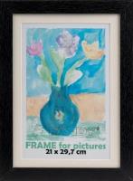 Ramka drewniana Paint czarna 25,5x34x5cm. Wydawca: Fandy. SmakLiter.pl Opakowanie Ramka drewniana Paint czarna 25,5x34x5cm