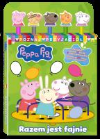 Okładka książki Razem jest fajnie. Świnka Peppa. Poznaj przyjaciół