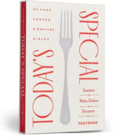 Recipe Book. Today's Special. Wydawca: Printworks. SmakLiter.pl Opakowanie Recipe Book. Today's Special