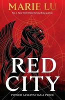 Red City. Autor: Lu Marie. SmakLiter.pl Okładka książki Red City