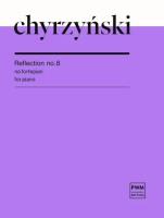 Okładka książki Reflection no. 8 na fortepian
