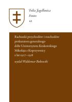 Rejestr przychodów i rozchodów prokuratora generalnego dóbr Uniwersytetu Krakowskiego Mikołaja z Kop. Wydawca: Polskie Towarzystwo Historyczne. SmakLiter.pl Opakowanie Rejestr przychodów i rozchodów prokuratora generalnego dóbr Uniwersytetu Krakowskiego Mikołaja z Kop