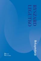 Rekapitulacja. Autor: Legutko Ryszard. SmakLiter.pl Okładka książki Rekapitulacja