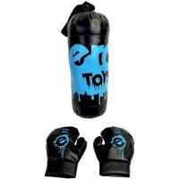 Rękawice i worek bokserski dla dzieci. Wydawca: Enero. SmakLiter.pl Opakowanie Rękawice i worek bokserski dla dzieci