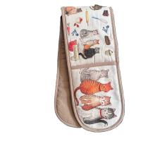 Rękawice kuchenne GLV24 4 koty. Wydawca: Alex Clark. SmakLiter.pl Opakowanie Rękawice kuchenne GLV24 4 koty