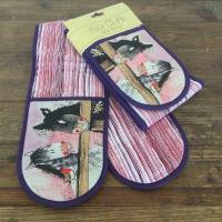 Rękawice kuchenne Konie. Wydawca: Alex Clark. SmakLiter.pl Opakowanie Rękawice kuchenne Konie