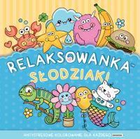 RELAKSOWANKA. Słodziaki. Autor: VERA SPARK. SmakLiter.pl Okładka książki RELAKSOWANKA. Słodziaki