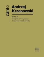 Okładka książki Relief IV na sopran i dzwony rurowe
