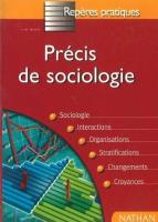 Okładka książki Reperes pratiques Precis de sociologie
