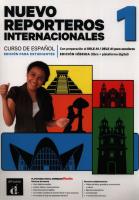 Okładka książki Reporteros Internacionales Nuevo 1 Podręcznik ucznia. Język hiszpański dla młodzieży. Poziom A1. Edycja hybrydowa