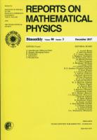 Opakowanie Reports on Mathematical Physics 54/1 wer.eksp.