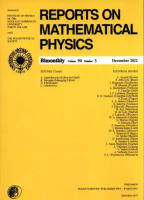 Okładka książki Reports on Mathematical Physics 90/3