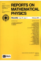 Okładka książki Reports on Mathematical Physics 91/1