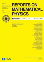 Okładka książki Reports on Mathematical Physics 94/3
