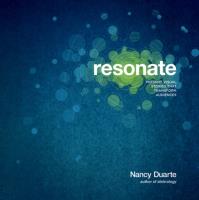 Okładka książki Resonate. Present Visual Stories that Transform Audiences