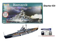Revell Starter Kit - Bismarck. Wydawca: Revell. SmakLiter.pl Opakowanie Revell Starter Kit - Bismarck