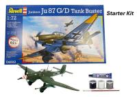 Revell Starter Kit - Junkers Ju87 G/D Tank Buster. Wydawca: Revell. SmakLiter.pl Opakowanie Revell Starter Kit - Junkers Ju87 G/D Tank Buster
