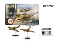 Revell Starter Kit - Spitfire Mk.Ia&Hurricane Mk.I. Wydawca: Revell. SmakLiter.pl Opakowanie Revell Starter Kit - Spitfire Mk.Ia&Hurricane Mk.I