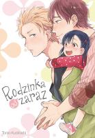 Rodzinka od zaraz. Autor: Tomo Kurahashi. SmakLiter.pl Okładka książki Rodzinka od zaraz