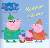 Rodzinne zabawy. Świnka Peppa. Książeczki z półeczki. Autor: Opracowanie zbiorowe. SmakLiter.pl Okładka książki Rodzinne zabawy. Świnka Peppa. Książeczki z półeczki