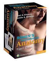 Okładka książki Rohen's Photographic Anatomy Flash Cards