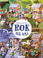 Rok na wsi. Autor: Magdalena Kozieł-Nowak. SmakLiter.pl Okładka książki Rok na wsi