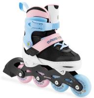 Rolki dla dzieci regulowane Joy r. 31-34. Wydawca: Spokey. SmakLiter.pl Opakowanie Rolki dla dzieci regulowane Joy r. 31-34