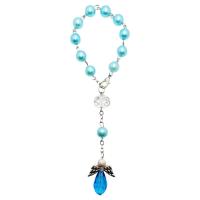 Opakowanie Różaniec 10-tka różańca niebieski Aniołek