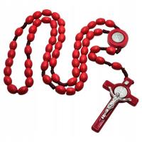 Opakowanie Różaniec Benedykt czerwony