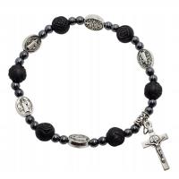 Opakowanie Różaniec Benedykt róża czarna