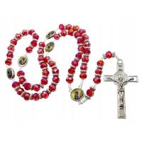 Opakowanie Różaniec czerwony M.B. Częstochowska