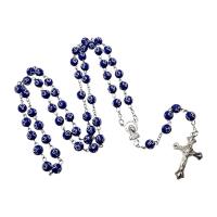 Opakowanie Różaniec niebieski krzyżyki