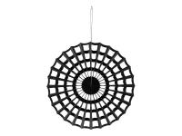 Rozeta dekoracyjna Pajęczyna czarny 50cm. Wydawca: PartyDeco. SmakLiter.pl Opakowanie Rozeta dekoracyjna Pajęczyna czarny 50cm